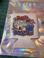 Short can koozie