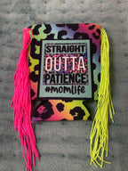 Short Can Koozie with fringe