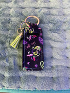 Chapstick keychain holders
