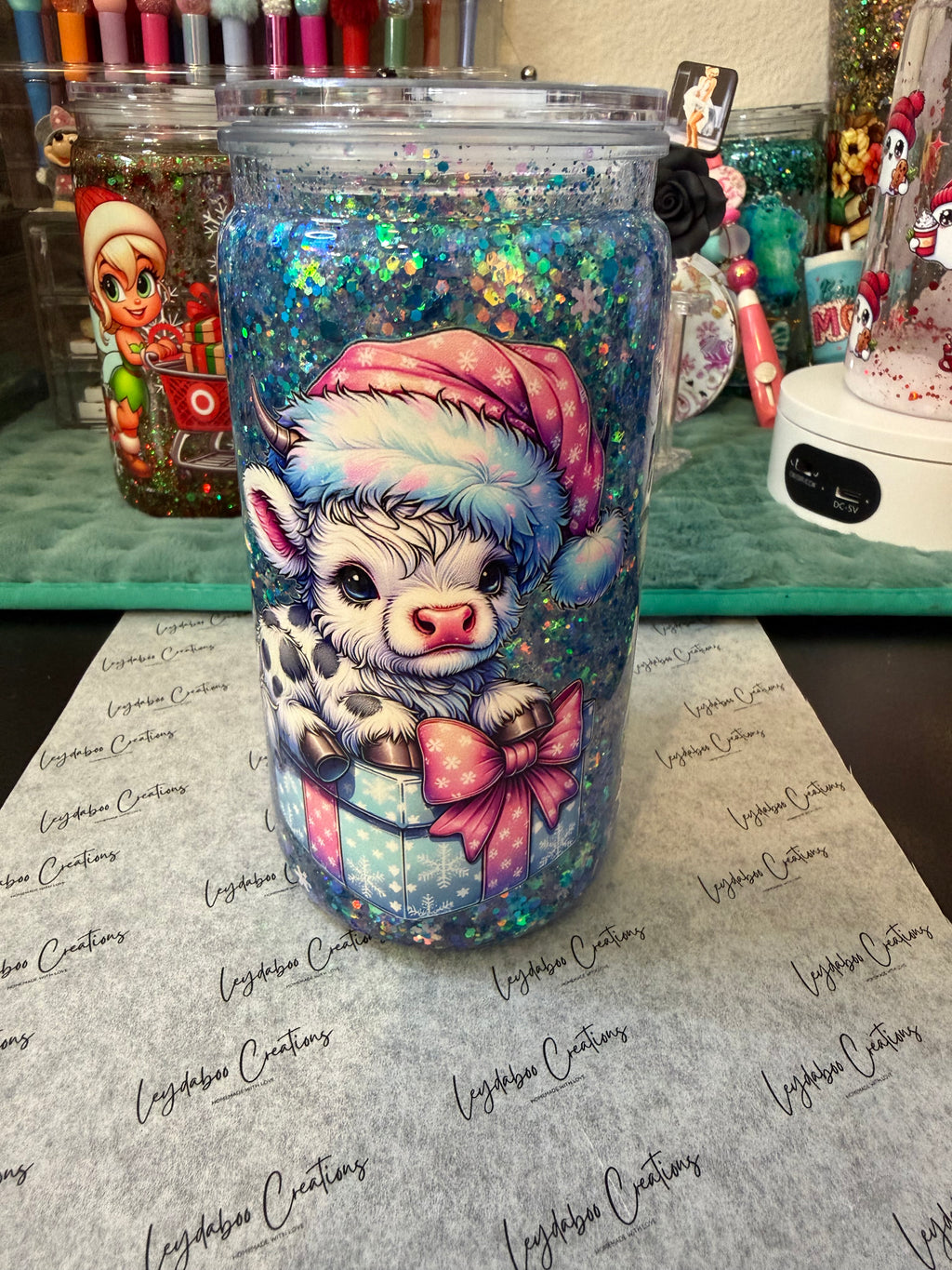 Snowglobe tumbler