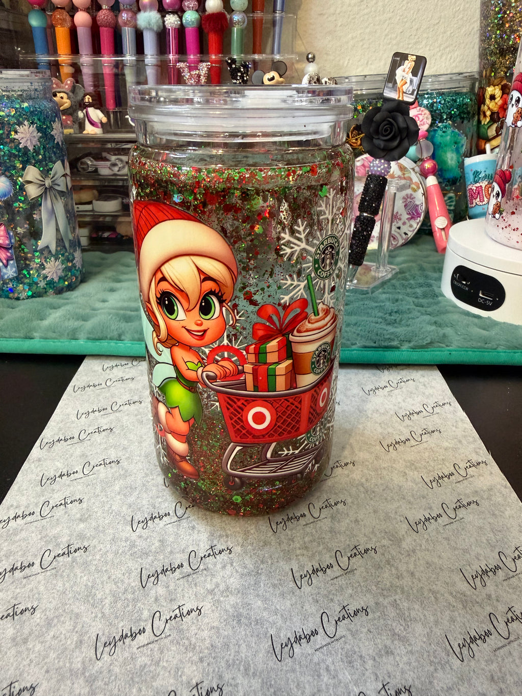 Snowglobe tumbler