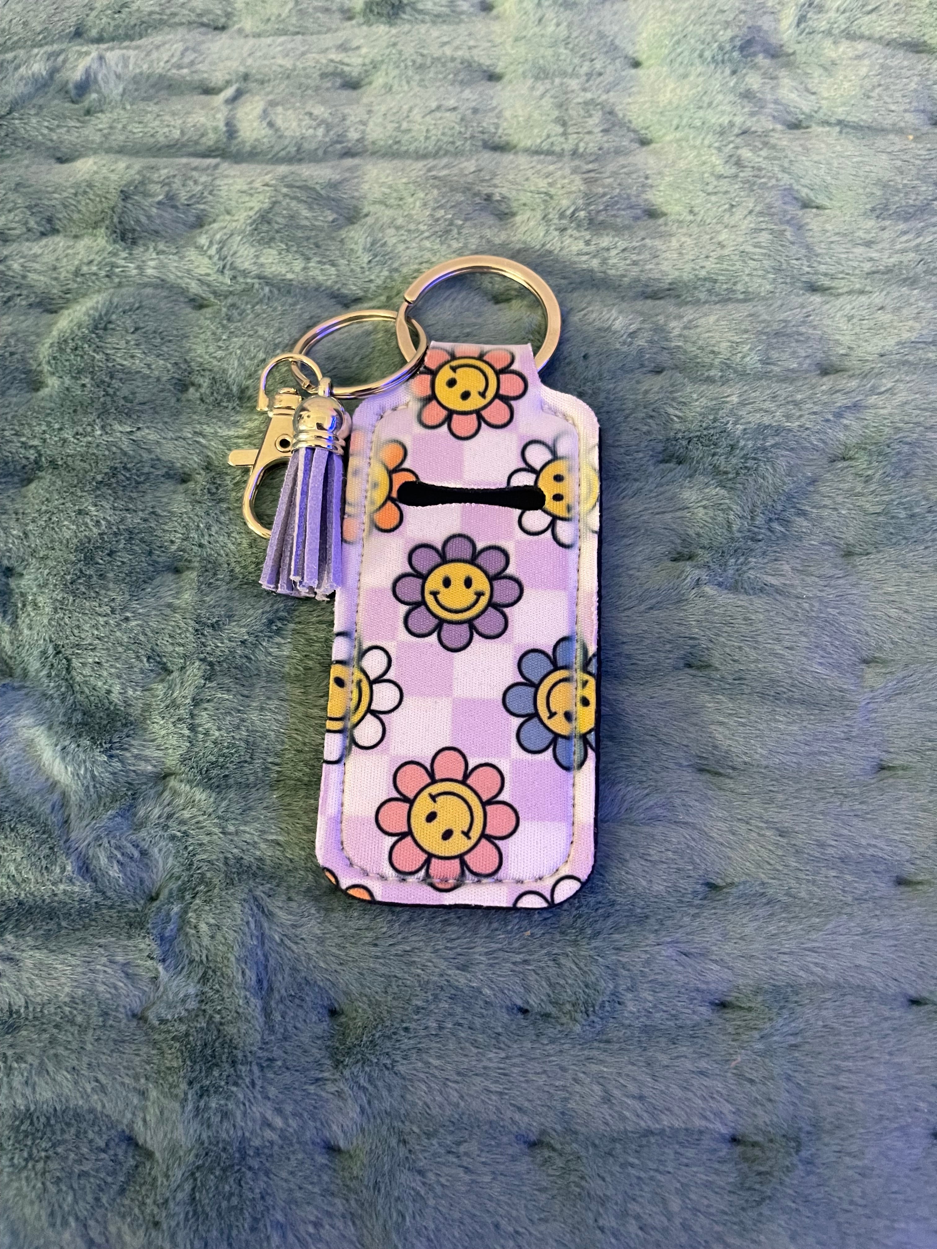 Chapstick keychain holders
