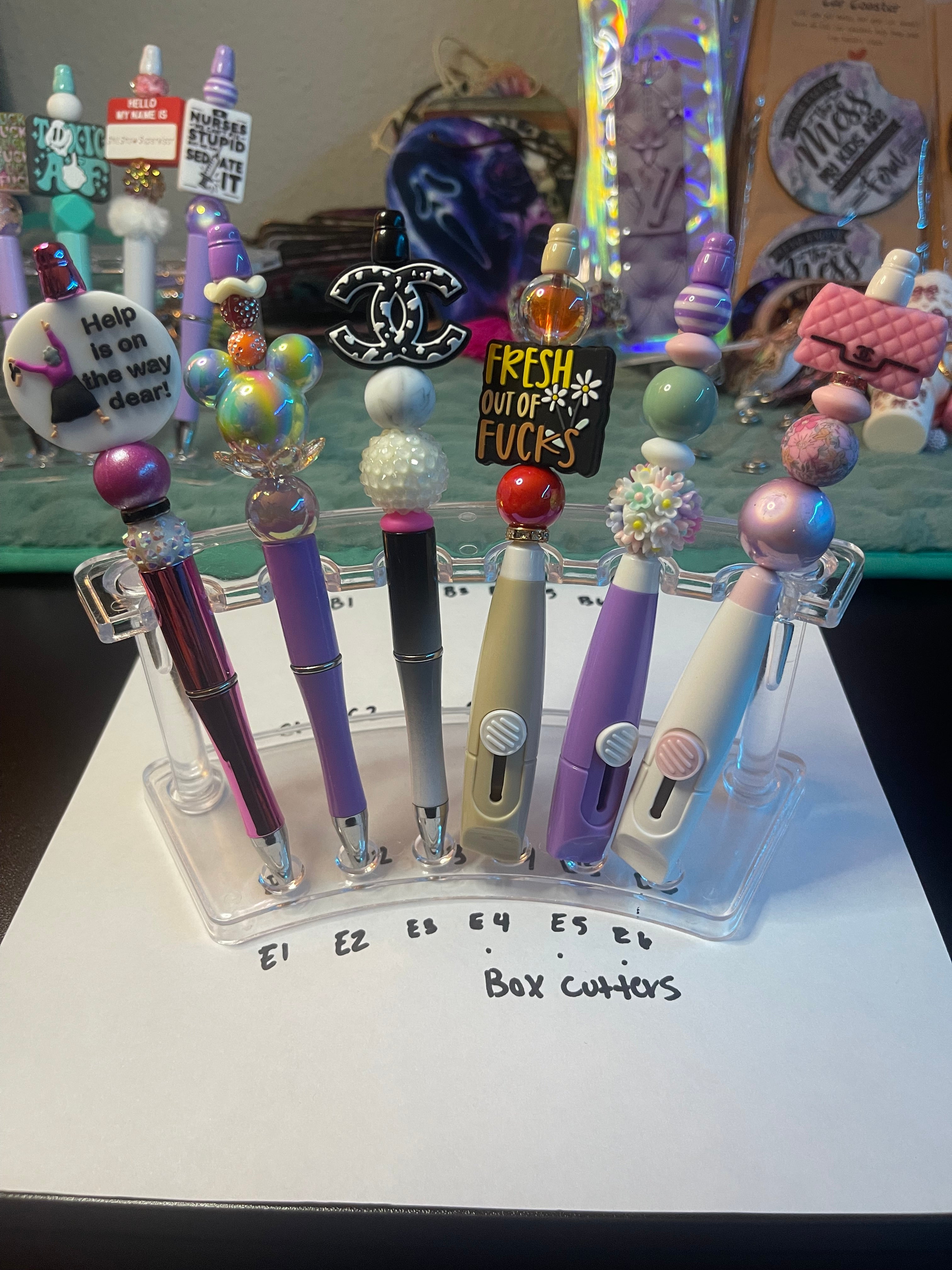 Beaded Pens
