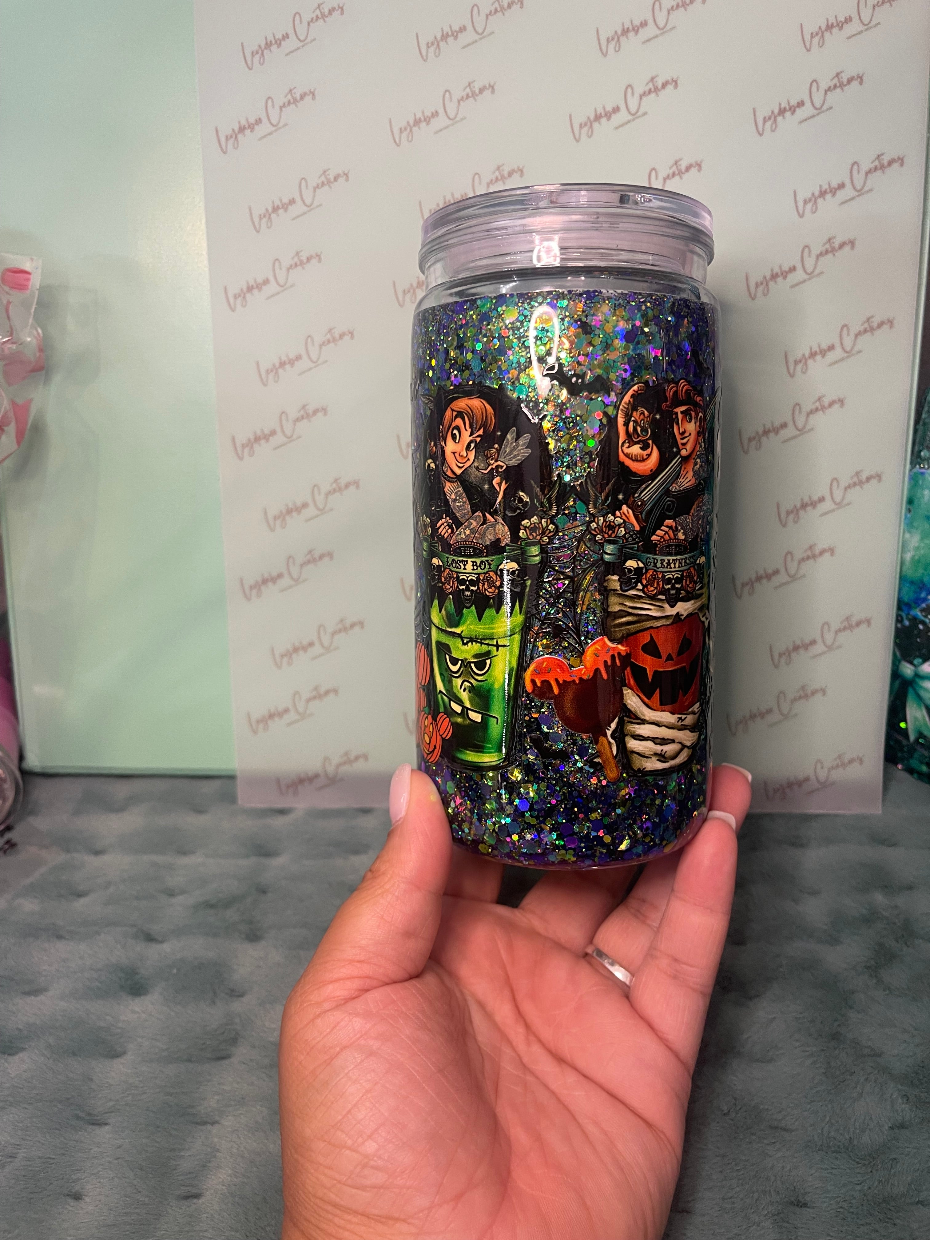 Snowglobe tumbler