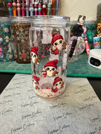 Snowglobe tumbler