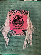 Short Can Koozie with fringe