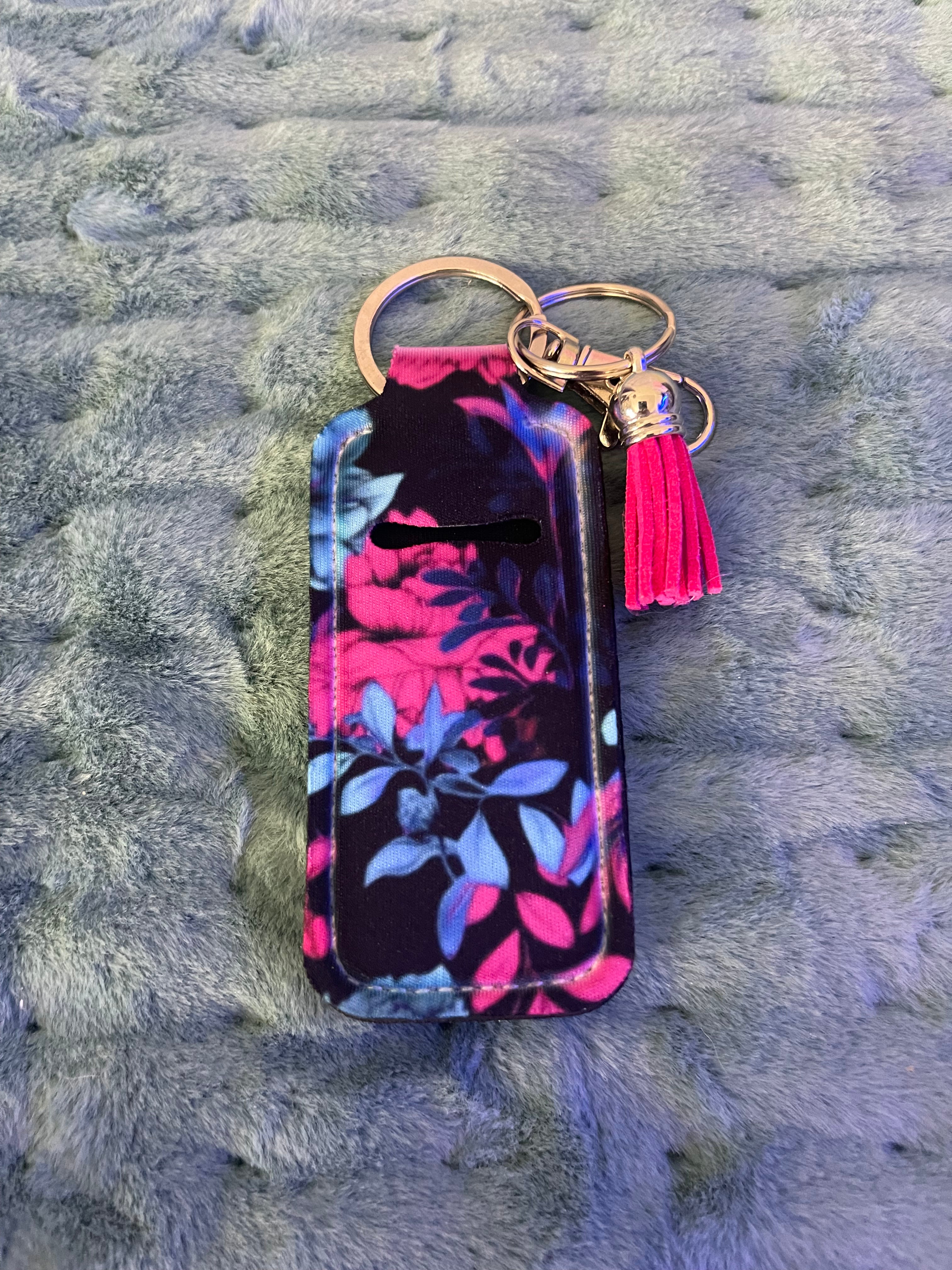Chapstick keychain holders
